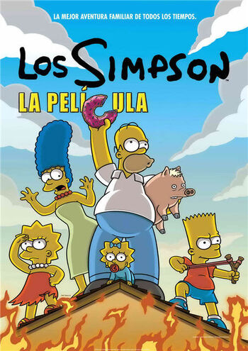 The Simpsons Movie - poster (Spanish)