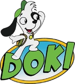 Doki - logo (English)