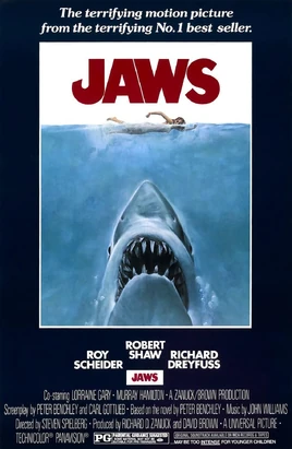 Jaws - poster (English)