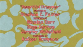 Beautiful Dreamer (SpongeBob SquarePants)