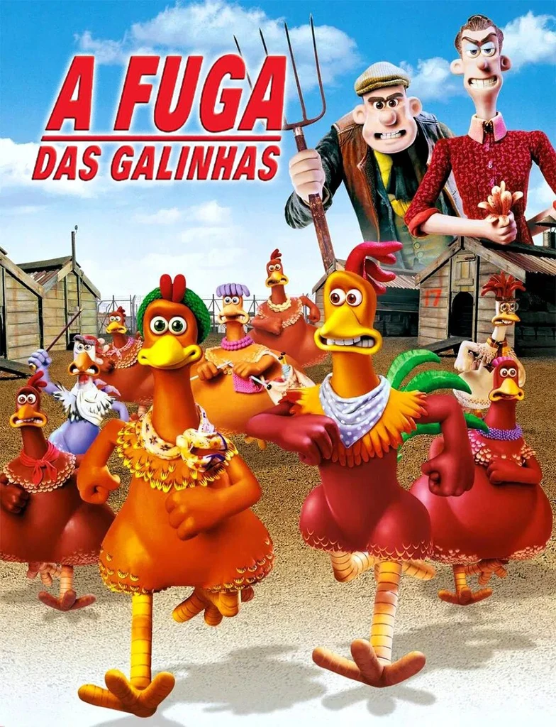 Fuga das galinhas  Chicken run movie, Chicken runs, Aardman animations