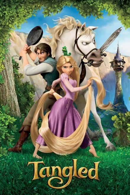 tangled title png