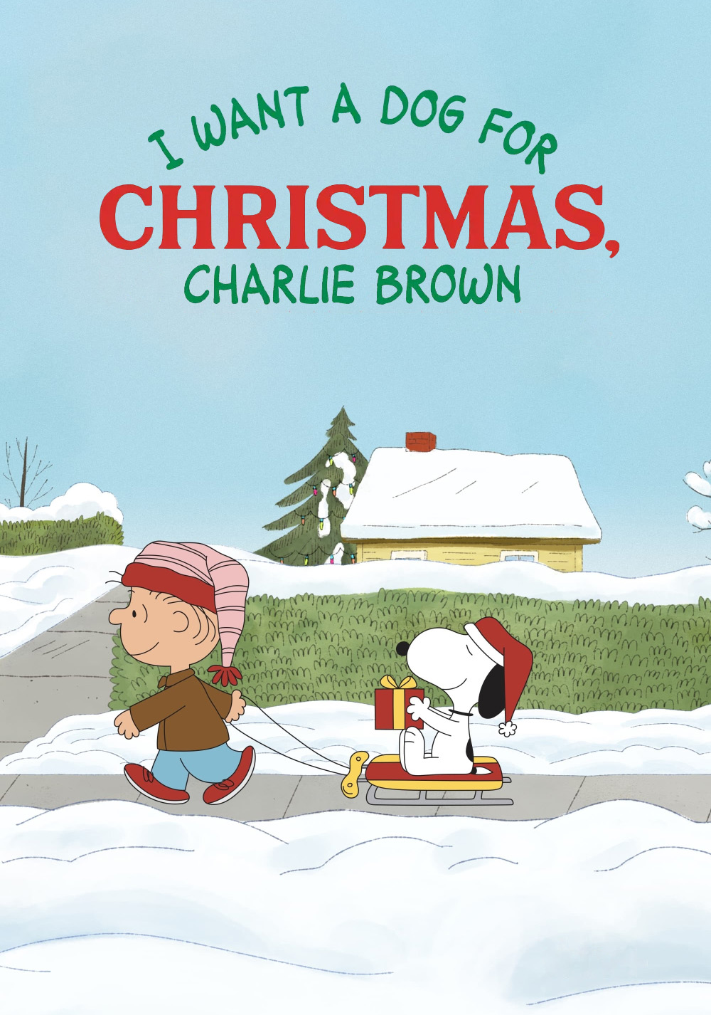 I Want Dog For Christmas Charlie Brown 