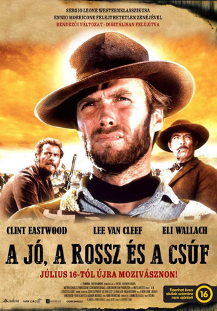 Filmes póló - A Jó a Rossz és a Csúf Filmes póló - A Jó a Rossz és a Csúf