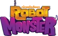 Robot and Monster - logo (English)