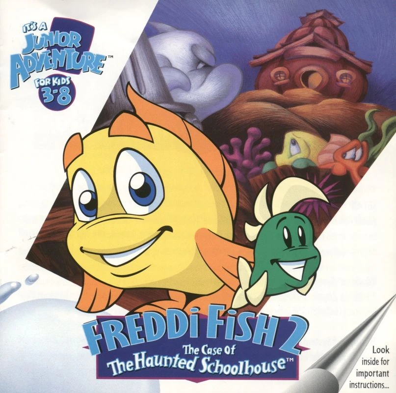 フレディフィッシュ2　学校のオバケ退治事件！　FREDDI FISH　PCゲーム Freddi Fish 2: The Case of the Haunted Schoolhouse | The Dubbing
