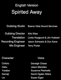Spirited away english putlocker new arrivals