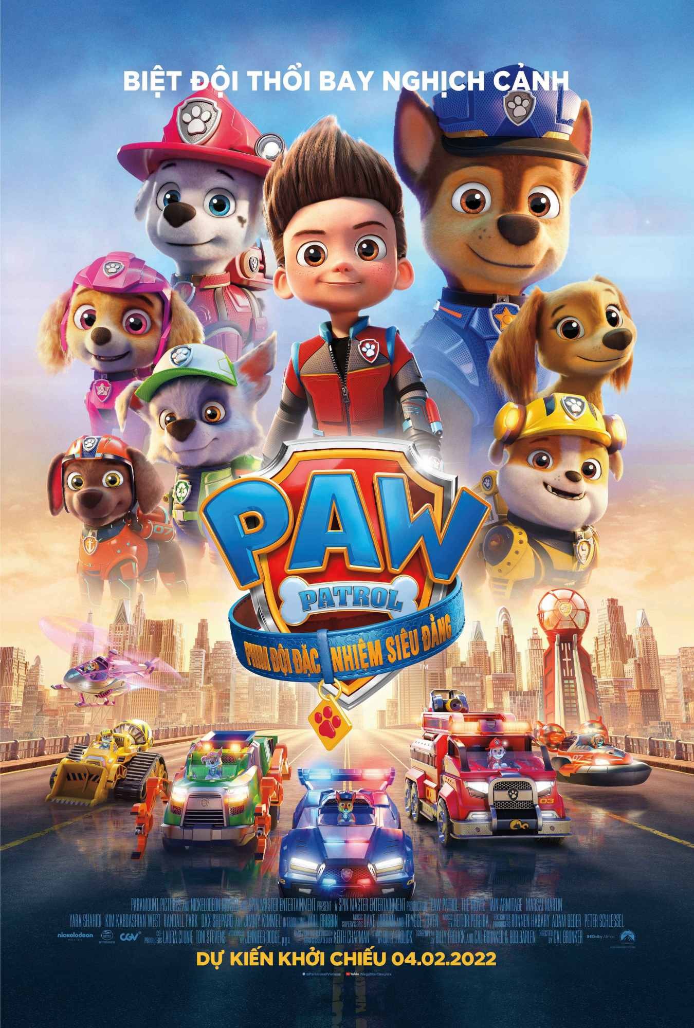 Phim Đội Chó Cứu Hộ Paw Patrol - Siêu phẩm hoạt hình dành cho trẻ em