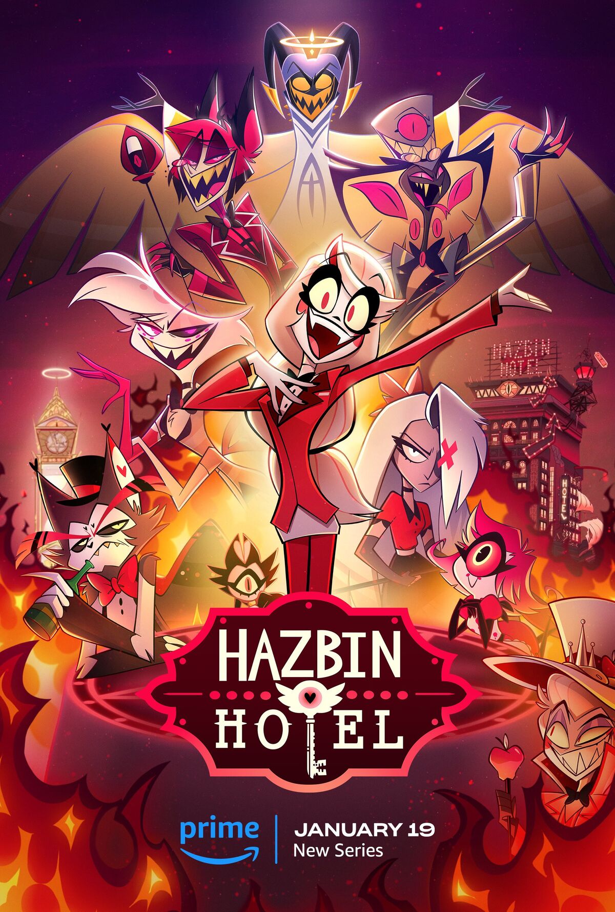 Animation World Network on LinkedIn: Prime Video Shares 'Hazbin Hotel'  Guest Cast, Release Date