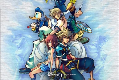 KINGDOM HEARTSⅡ　キングダムハーツⅡ　新聞広告 KINGDOM HEARTSⅡ キングダムハーツⅡ 新聞広告 KINGDOM