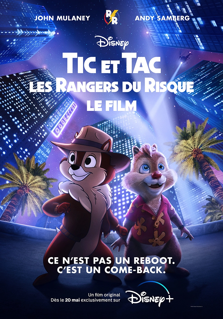 Chip N Dale Rescue Rangers 2022 Tic et Tac, les Rangers du Risque : le film | The Dubbing Database | Fandom