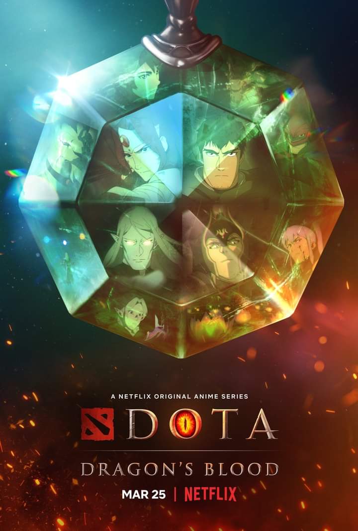 DOTA: Dragon's Blood, Anúncio de estreia