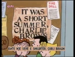 It Was a Short Summer, Charlie Brown - logo 2 (Albanian)