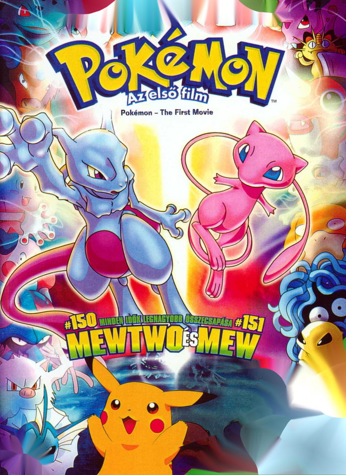 VHS Pokémon Mewtwo vs Mew - Hobbies e coleções - Cruz das Almas 1120864022