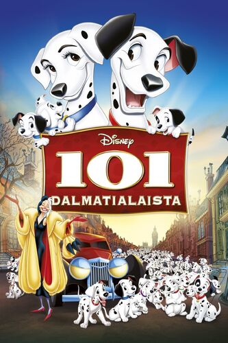 One Hundred and One Dalmatians - poster (Finnish)
