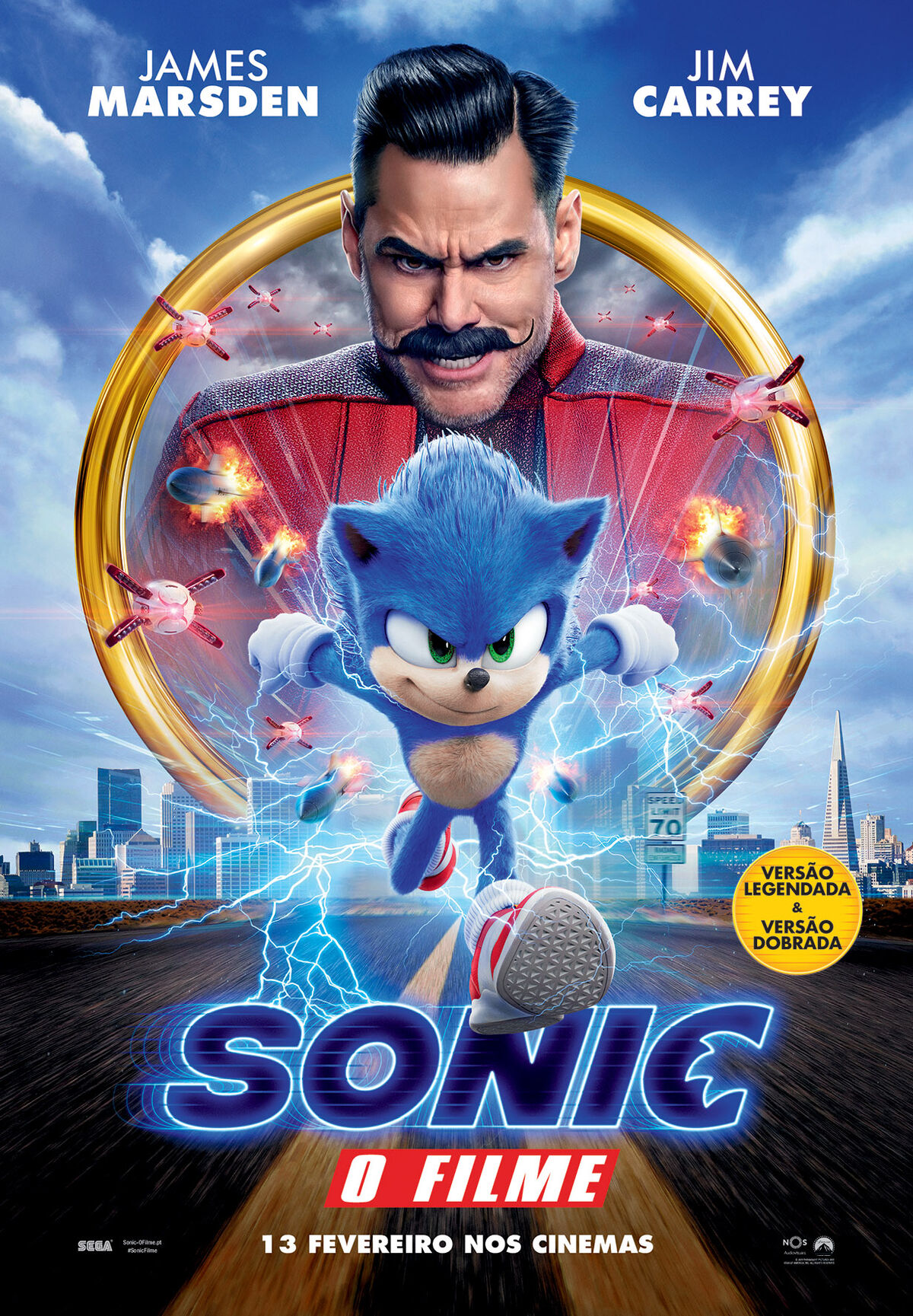 Sonic - O Filme' estreia na televisão portuguesa esta sexta-feira