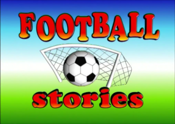 Historias del fútbol - title card (English)