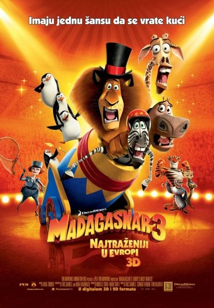 Madagaskar 3: Najtraženiji u Evropi | The Dubbing Database | Fandom