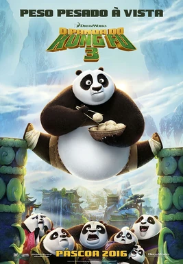Kung Fu Panda 3 - poster (Portuguese)