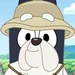 French Backpacker (Bluey)