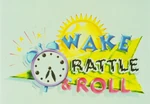 Wake, Rattle, and Roll - logo (English)