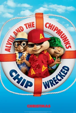Alvin and the Chipmunks Chipwrecked - poster (English)