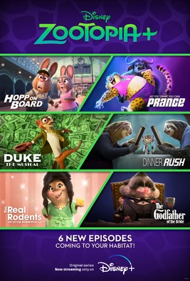 Zootopia+ - poster (English)