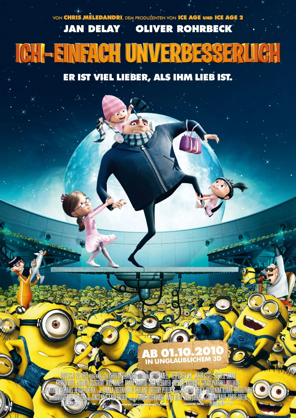 Despicable Me Streaming on Netflix: Family Fun for Kids, image size:990x1400