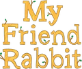 My Friend Rabbit - logo (English)
