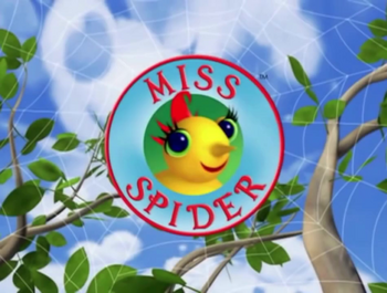 Miss Spider's Sunny Patch Friends - logo (alternate)