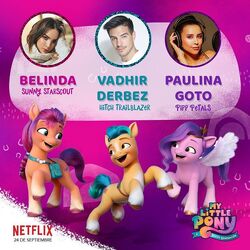 My Little Pony: A New Generation, The Dubbing Database