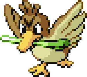 HOW TO GET FARFETCH'D ON POKEMON FIRE RED AND LEAF GREEN 