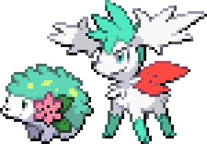 Shiny Shaymin (DP Sprite) by Lazoofficial on DeviantArt