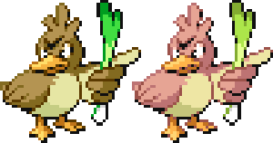 Farfetch'd, Shiny pokemon Wiki