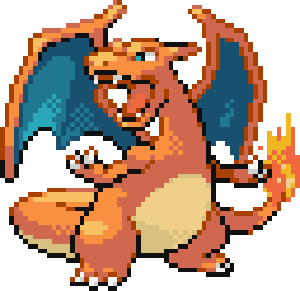 Pokemon Red and Blue Charizard  Pokemon charizard, Pokemon, Charizard