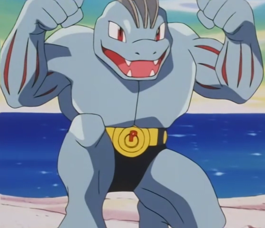 Bruno's Machamp, International Pokédex Wiki