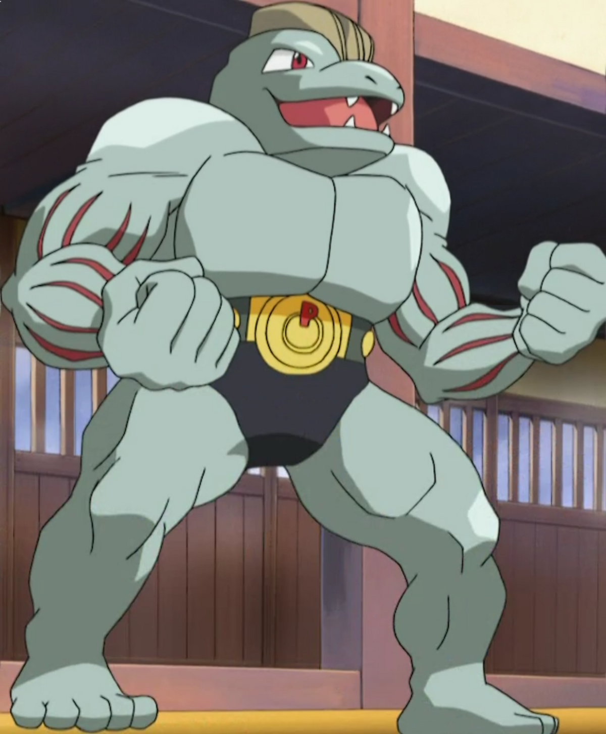 Bruno's Machamp, International Pokédex Wiki