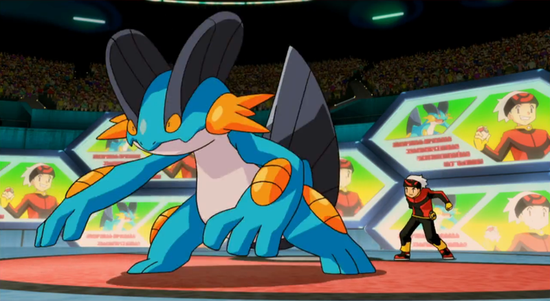 Mega Swampert & Swampert Pokeball & Mudkip Pokeball - Pokemon