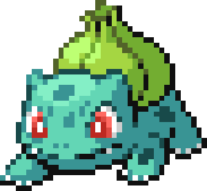 The Sinnoh/Johto Battle Frontier's Bulbasaur, International Pokédex Wiki