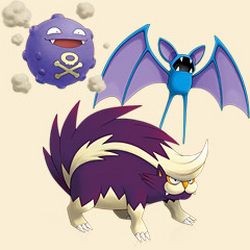 Stunky, Pokédex, More at Pokemon.com