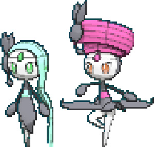 Shiny Meloetta Pirouette Dream World / Global Link by