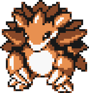 Sandslash pixel art by Blueartfox on DeviantArt