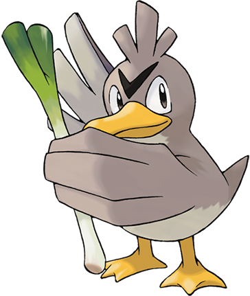 Kantonian Farfetch'd evolution: Luck'duck [OC] : r/pokemon