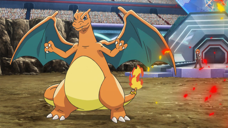 Mega Charizard Y, Pokédex