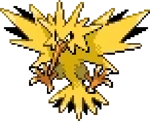 Zapdos sprites gallery