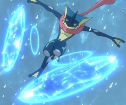 greninja water shuriken