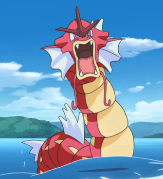 Dr. Lava on X: Lost Shiny: Orange Gyarados Red Gyarados is