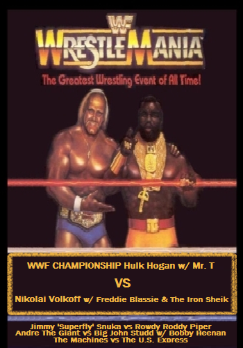 WrestleMania I (TV Special 1985) - IMDb