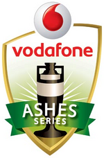 2010-11 Vodafone Ashes series logo