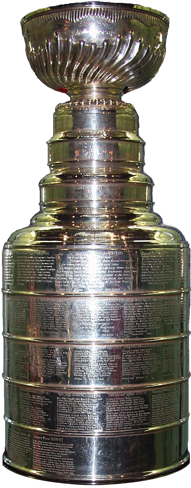 Washington Capitals engraving on the Stanley cup and Ring Ceremony 